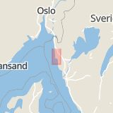 Karta som med röd fyrkant ramar in Tossene, Sotenäs, Västra Götalands län
