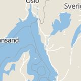 Karta som med röd fyrkant ramar in Göteborg, Kungälv, Inlandsgatan, Orust, Hälleviksstrand, Västra Götalands län