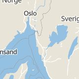 Karta som med röd fyrkant ramar in Bullaren, Tanum, Västra Götalands län