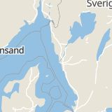 Karta som med röd fyrkant ramar in Göteborg, Tidaholm, Tjörn, Bleket, Trollhättan, Järntorget, Alingsås, Västra Götalands län
