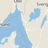 Karta som med röd fyrkant ramar in Orust, Västra Götalands län