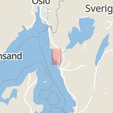Karta som med röd fyrkant ramar in Varekil, Orust, Västra Götalands län