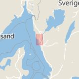Karta som med röd fyrkant ramar in Jörlanda, Stenungsund, Västra Götalands län