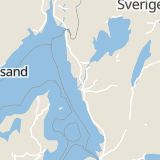 Karta som med röd fyrkant ramar in Kodemotet, Kungälv, Västra Götalands län