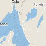Karta som med röd fyrkant ramar in Ljungskile, Uddevalla, Västra Götalands län