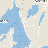 Karta som med röd fyrkant ramar in Kareby, Kungälv, Västra Götalands län