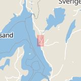 Karta som med röd fyrkant ramar in Arntorpsgatan, Kareby, Kungälv, Västra Götalands län