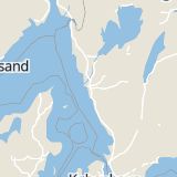 Karta som med röd fyrkant ramar in Högsbo, Göteborg, Västra Götalands län