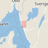 Karta som med röd fyrkant ramar in Svenshögen, Stenungsund, Västra Götalands län