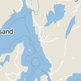 Karta som med röd fyrkant ramar in Gustaf Dalénsgatan, Göteborg, Lorensbergsgatan, Oscarsleden, Tynnered, Västra Götalands län