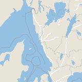 Karta som med röd fyrkant ramar in Söderleden, Göteborg, Västra Götalands län