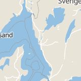 Karta som med röd fyrkant ramar in Olseröd, Kungälv, Västra Götalands län
