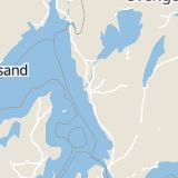 Karta som med röd fyrkant ramar in Sägengatan, Göteborg, Västra Götalands län