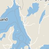 Karta som med röd fyrkant ramar in Importgatan, Backadalens Industriområde, Göteborg, Västra Götalands län