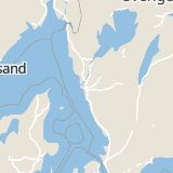Karta som med röd fyrkant ramar in Bassänggatan, Skolspåret, Göteborg, Föreningsgatan, Västra Götalands län