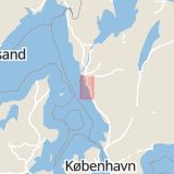 Karta som med röd fyrkant ramar in Halmstad, Växjövägen, Kungsbacka, Östra Moränvägen, Hallands län