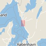 Karta som med röd fyrkant ramar in Kungsbacka, Säröleden, Hallands län