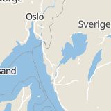 Karta som med röd fyrkant ramar in Högsäter, Färgelanda, Västra Götalands län