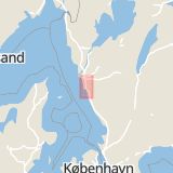 Karta som med röd fyrkant ramar in Kungsbacka, Sandövägen, Varberg, Tofta, Hede, Hallands län