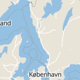 Karta som med röd fyrkant ramar in Stenviksvägen, Kungsbacka, Hallands län
