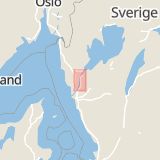 Karta som med röd fyrkant ramar in Storgatan, Lilla edet, Västra Götalands län