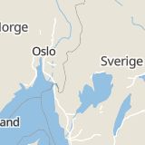 Karta som med röd fyrkant ramar in Värmland, Marielund, Kristinehamn, Storgatan, Årjäng, Värmlands län