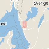 Karta som med röd fyrkant ramar in Tunge, Kungälvs Sjukhus, Lilla edet, Västra Götalands län