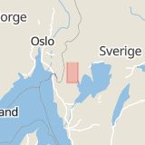 Karta som med röd fyrkant ramar in Kråkviken, Gustavsfors, Bengtsfors, Västra Götalands län