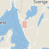 Karta som med röd fyrkant ramar in Skepplanda, Ale, Västra Götalands län