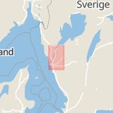 Karta som med röd fyrkant ramar in Loket, Ale, Västra Götalands län