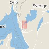 Karta som med röd fyrkant ramar in Trollhättan, Västra Götalands län