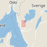 Karta som med röd fyrkant ramar in Storgatan, Trollhättan, Västra Götalands län