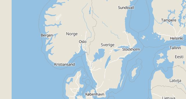 Karta som med röd fyrkant ramar in Sillerud, Årjäng, Värmlands län