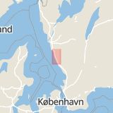Karta som med röd fyrkant ramar in Derome, Varberg, Hallands län