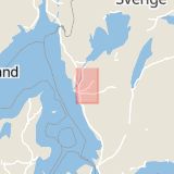 Karta som med röd fyrkant ramar in Borås, Boda, Lerum, Västra götalands län, Västra Götalands län