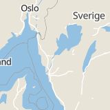 Karta som med röd fyrkant ramar in Landerivägen, Vänersborg, Västra Götalands län