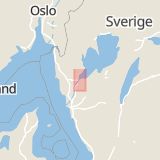 Karta som med röd fyrkant ramar in Landshövdingevägen, Restad Gård, Vänersborg, Västra Götalands län
