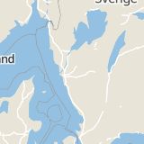 Karta som med röd fyrkant ramar in Floda, Lerum, Västra Götalands län