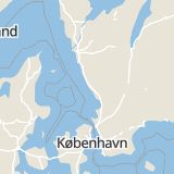Karta som med röd fyrkant ramar in Glommen, Falkenberg, Hallands län
