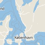 Karta som med röd fyrkant ramar in Falkenberg, Morup, Hallands län