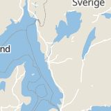 Karta som med röd fyrkant ramar in Simmenäs, Alingsås, Västra Götalands län