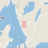 Karta som med röd fyrkant ramar in Rävlanda, Härryda, Västra Götalands län