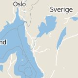 Karta som med röd fyrkant ramar in Norra Björke, Trollhättan, Västra Götalands län