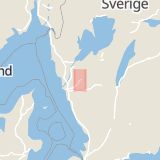 Karta som med röd fyrkant ramar in Adelsköldsgatan, Alingsås, Västra Götalands län