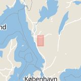 Karta som med röd fyrkant ramar in Trafikplats Hede, Kinna, Mark, Västra Götalands län