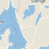 Karta som med röd fyrkant ramar in Gråbo, Norra Fiskaregatan, Alingsås, Västra Götalands län