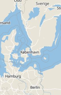 Översiktskarta som visar hela Sverige med en markör som visar ungefär var händelsen inträffat