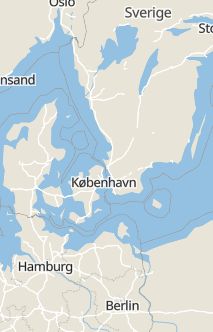 Översiktskarta som visar hela Sverige med en markör som visar ungefär var händelsen inträffat