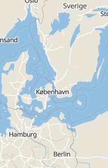 Översiktskarta som visar hela Sverige med en markör som visar ungefär var händelsen inträffat