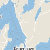 Karta som med röd fyrkant ramar in Kinnaborgsvägen, Mark, Västra Götalands län